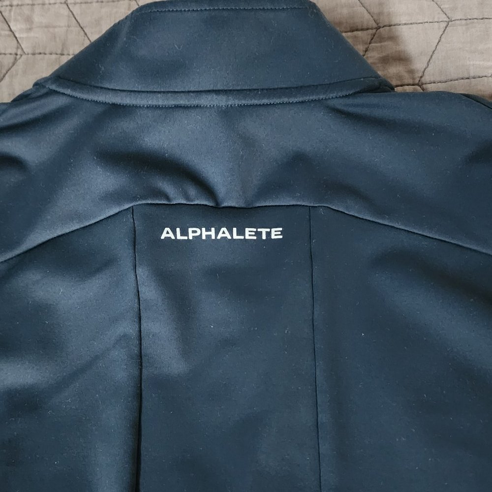 Alphalete Half-Zip Performance Pullover - M - Navy - image 2